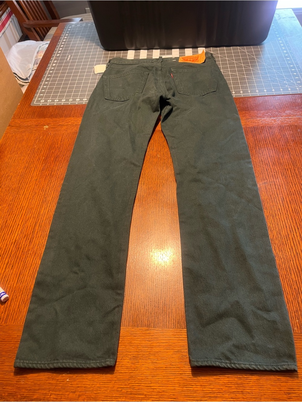 Levi's 501 Forest Green 30x32